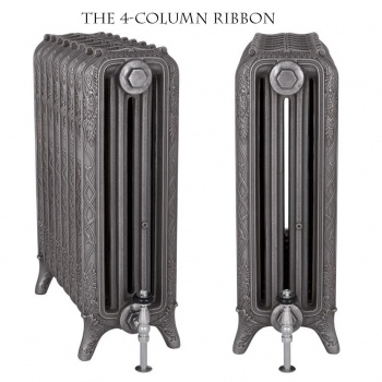 Cast Iron 4 Column Ribbon Radiator - Coming Soon